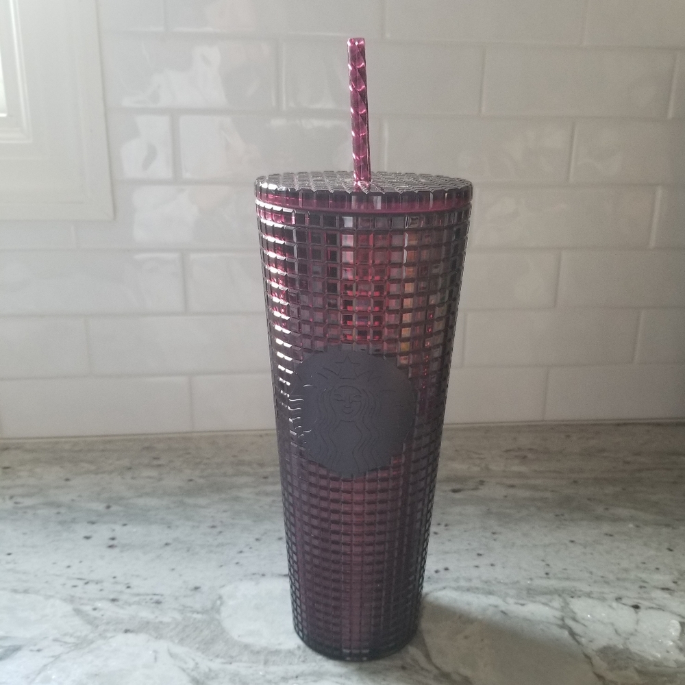 Starbucks Christmas 2020 Grid Tumbler, NWT, 24 oz